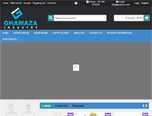 Tablet Screenshot of ghamaza.com